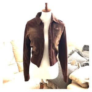 Paul frank corduroy bomber jacket